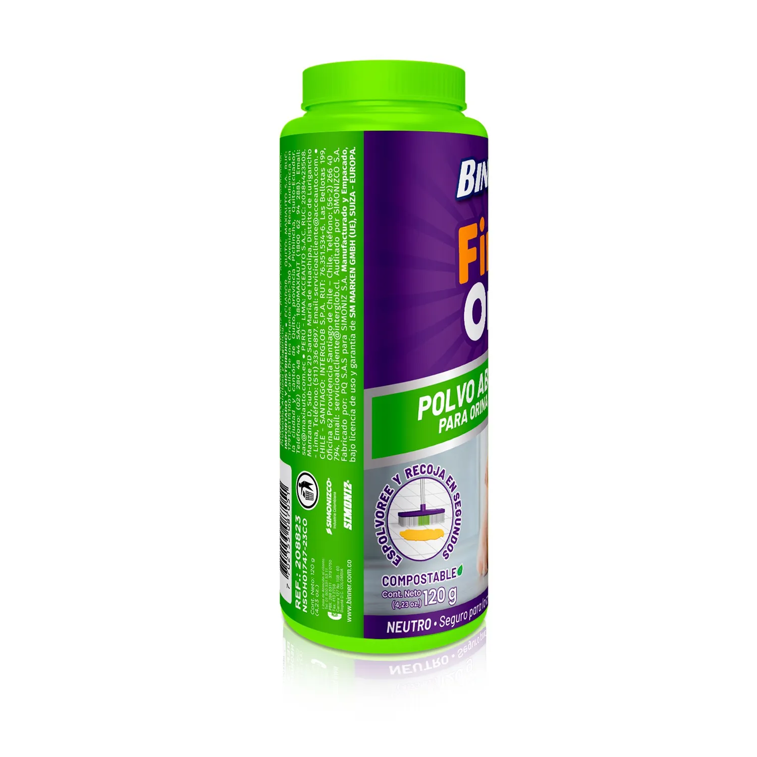 Polvo Absorbente De Orines Para Perro 120g 4