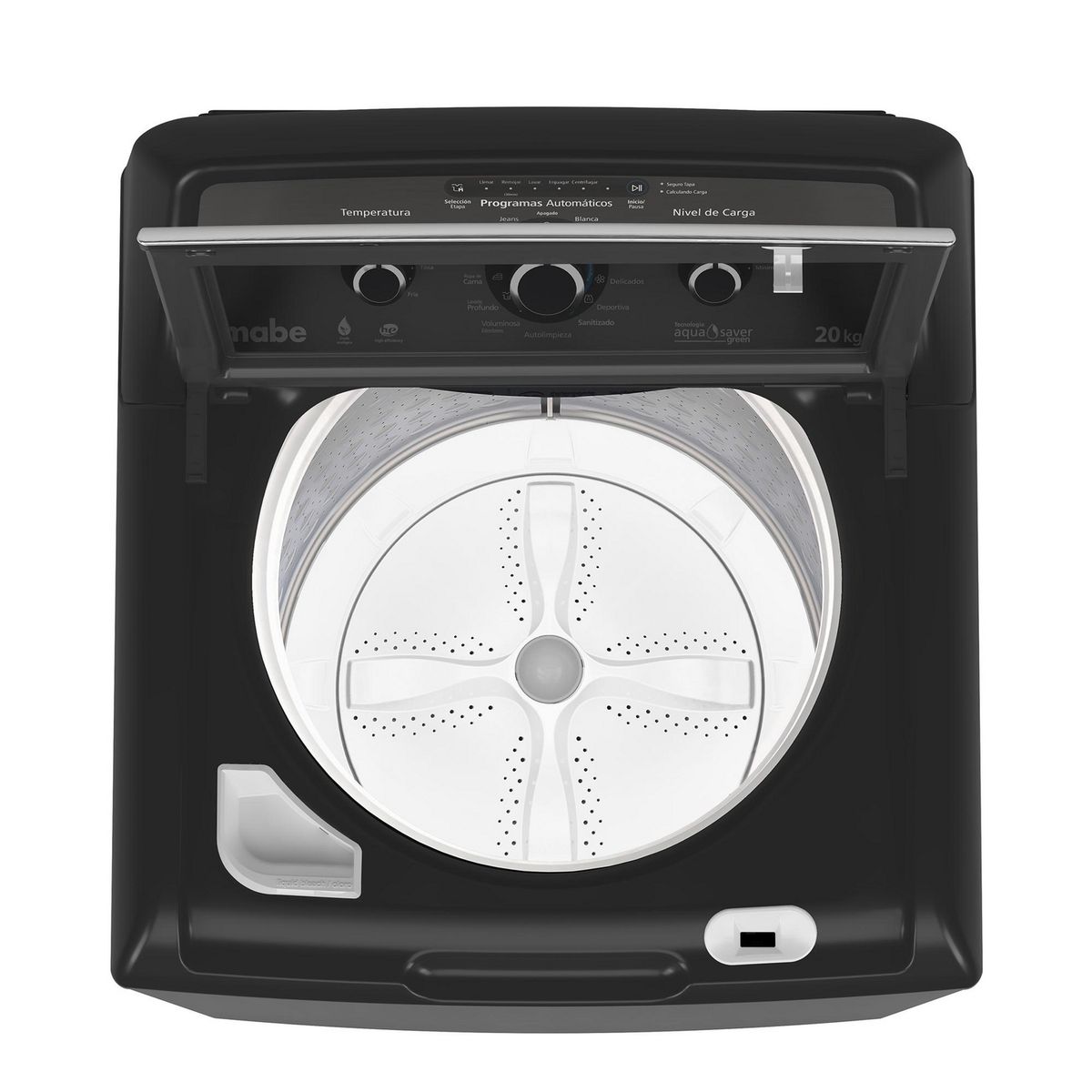 MABE - Lavadora Mabe 20 kg Carga Superior Manual Gris - Lmc70203wdab0