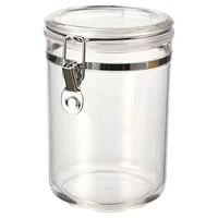 Recipiente 1.5 Kg Redondo Tapa Acrílico Transparente Felli