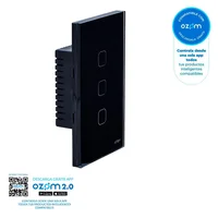 Interruptor Inteligente Triple Black Connect Iot