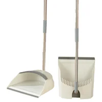 Recogedor Plegable con Cabo Metálico Set X 10 Unidades