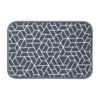 Tapete Multiusos 50x80 Figuras Gris
