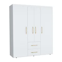 Closet Bariloche Eco 177x150x50 Rta Blanco