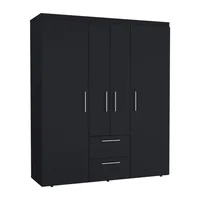 Closet Bariloche Eco 177X150X50 Rta Wengue