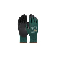 Guantes Resistente a Cortes Microespuma Negro Talla M