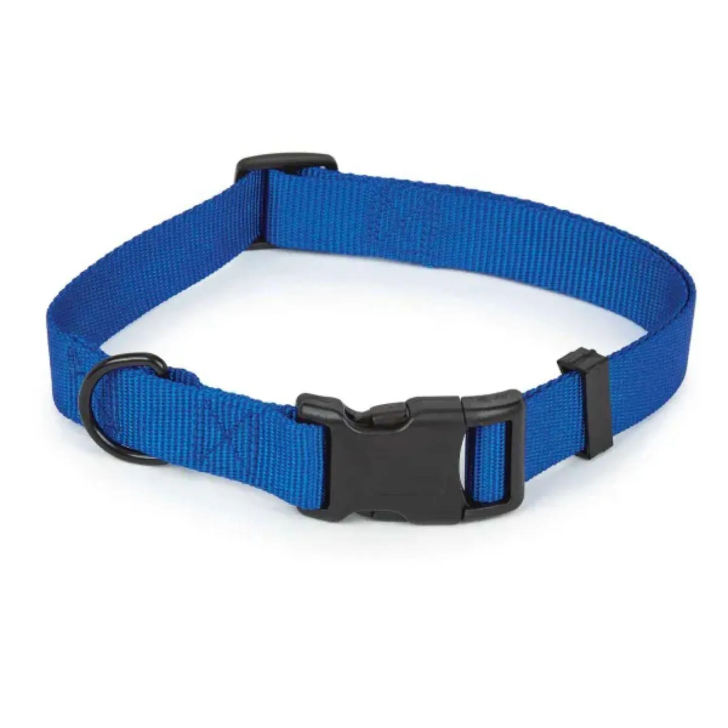 Collar Ajustable para Perro en Nylon Azul 45.72 a 66.04 cm Boss Pet 3