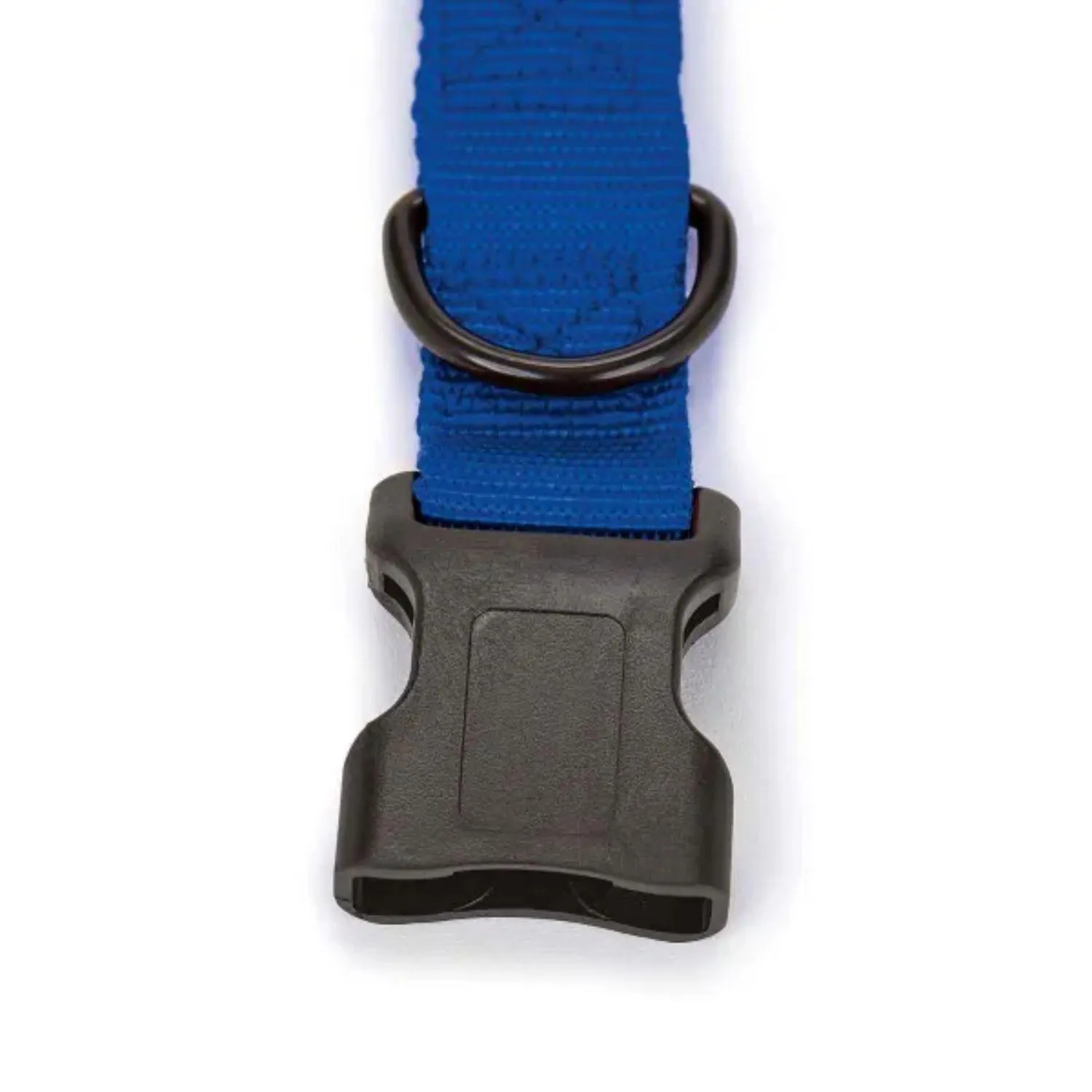 Collar Ajustable para Perro en Nylon Azul 45.72 a 66.04 cm Boss Pet 4