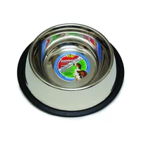 Comedero Para Perro  De Acero Inox Antideslizante Boss
