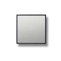 Espejo Berlin Mediano - Negro - 65 X 65 Cm Homus