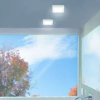 Panel Led Cuadrado Sobreponer 6w Luz Fria 6500k