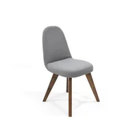 Silla Molis Tela 85x52x53 Plata