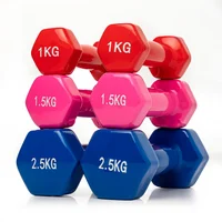 Style Stars Kit Mancuernas 10Kg Hexagonales Neopreno. Set Pesas