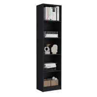 Biblioteca Home Xs 5 Espacios 180X45 Rta Wengue