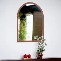 Espejo Arco En Madera Tabaco 80x120 cm