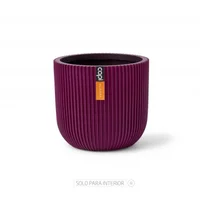 Matera Conic Round Groove 17 cm Morado