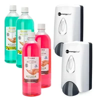 Kit Premium: 2 Dispensadores + 4 Jabones Espuma 1000ml