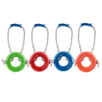 Set X4 Llantas Razas Grandes Manija Y Cuerda