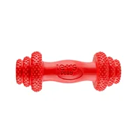 Juguete Para Perro Mordedor Pesa Maciza Grandes Rojo