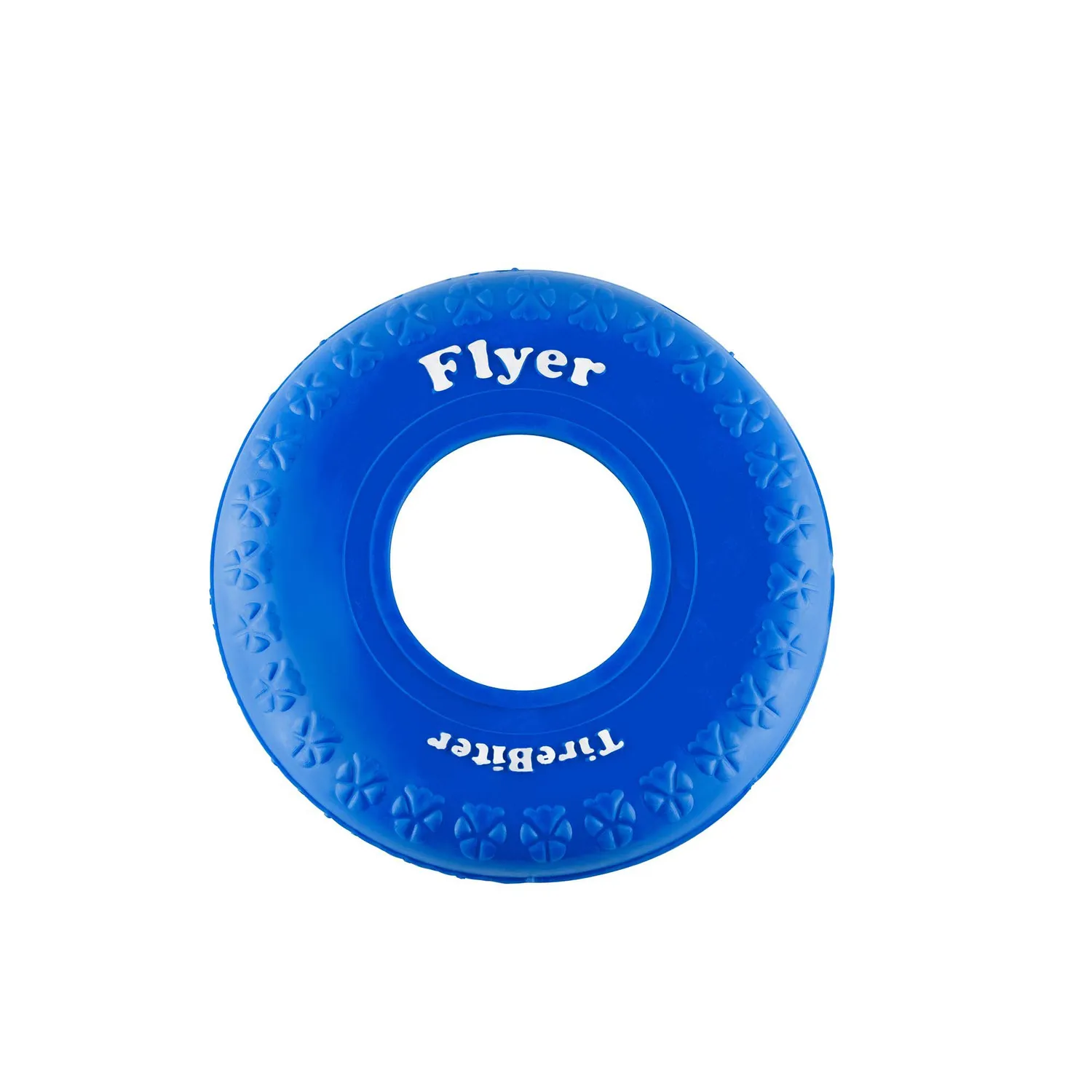 Frisbee Para Perro De Goma Segura Azul