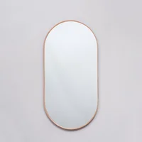 Espejo Ovalo Lyon 60x120 cm Cobre
