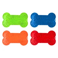 4 Lamederos Para Perro Grandes Atóxico Y Adhesivo