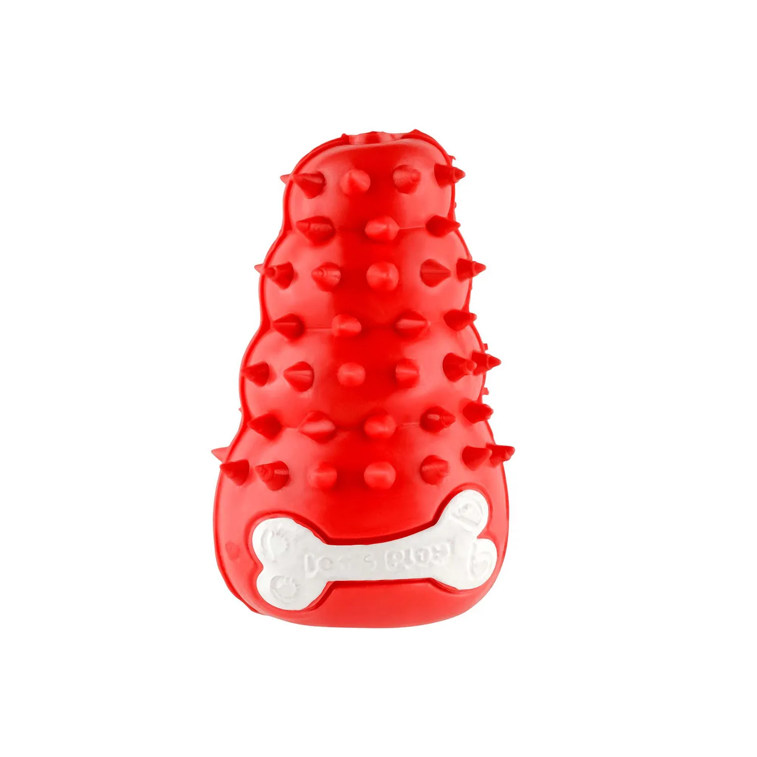 Juguete Para Perro Dispensador Rojo