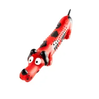 Juguete Para Perro Masticable Razas Peq Quita Sarro Rojo