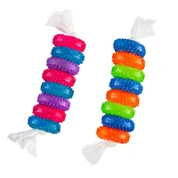 2 Juguete Para Perro Aros De Colores Mordedor