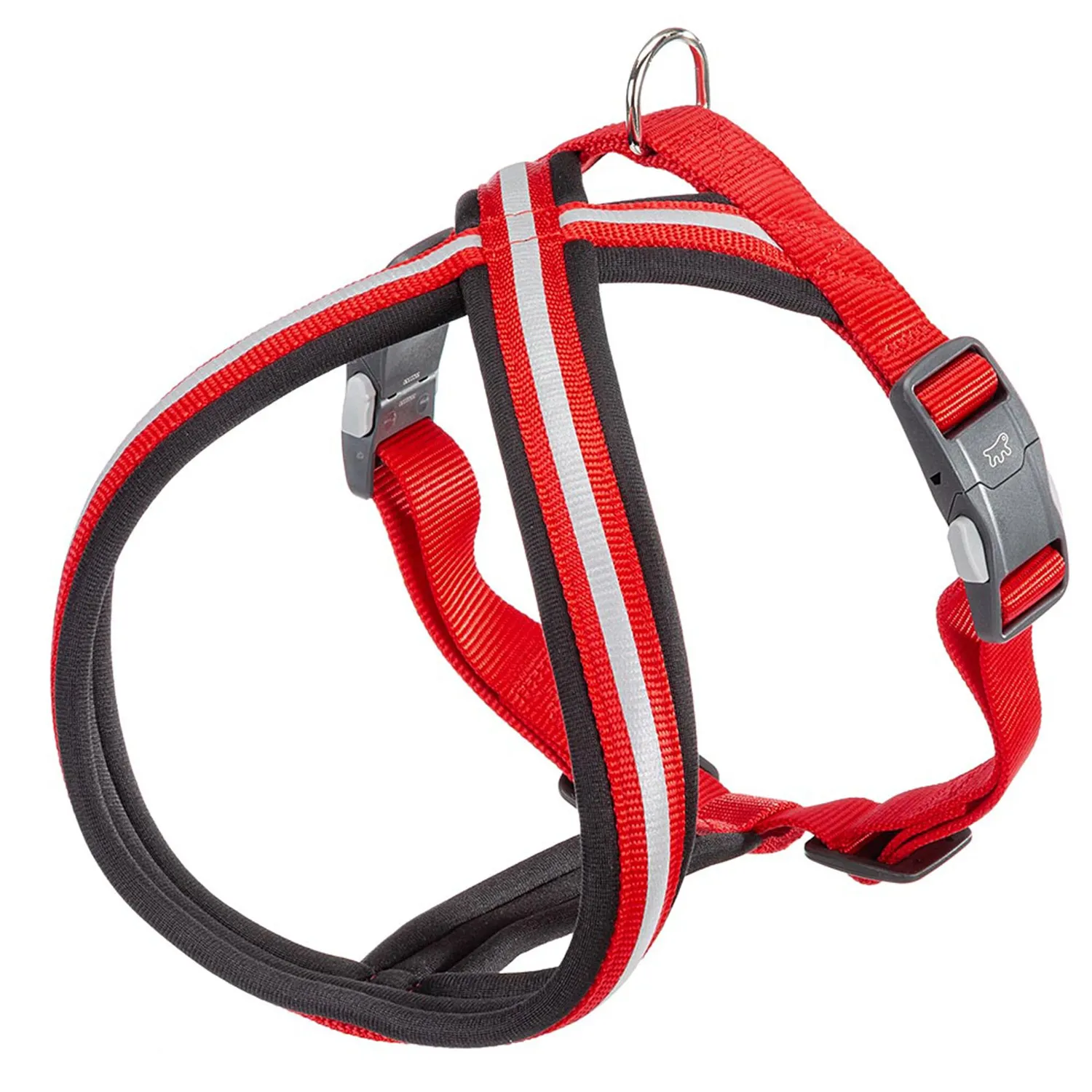 Pechera Perro Daytona Cross -Ml -Rojo