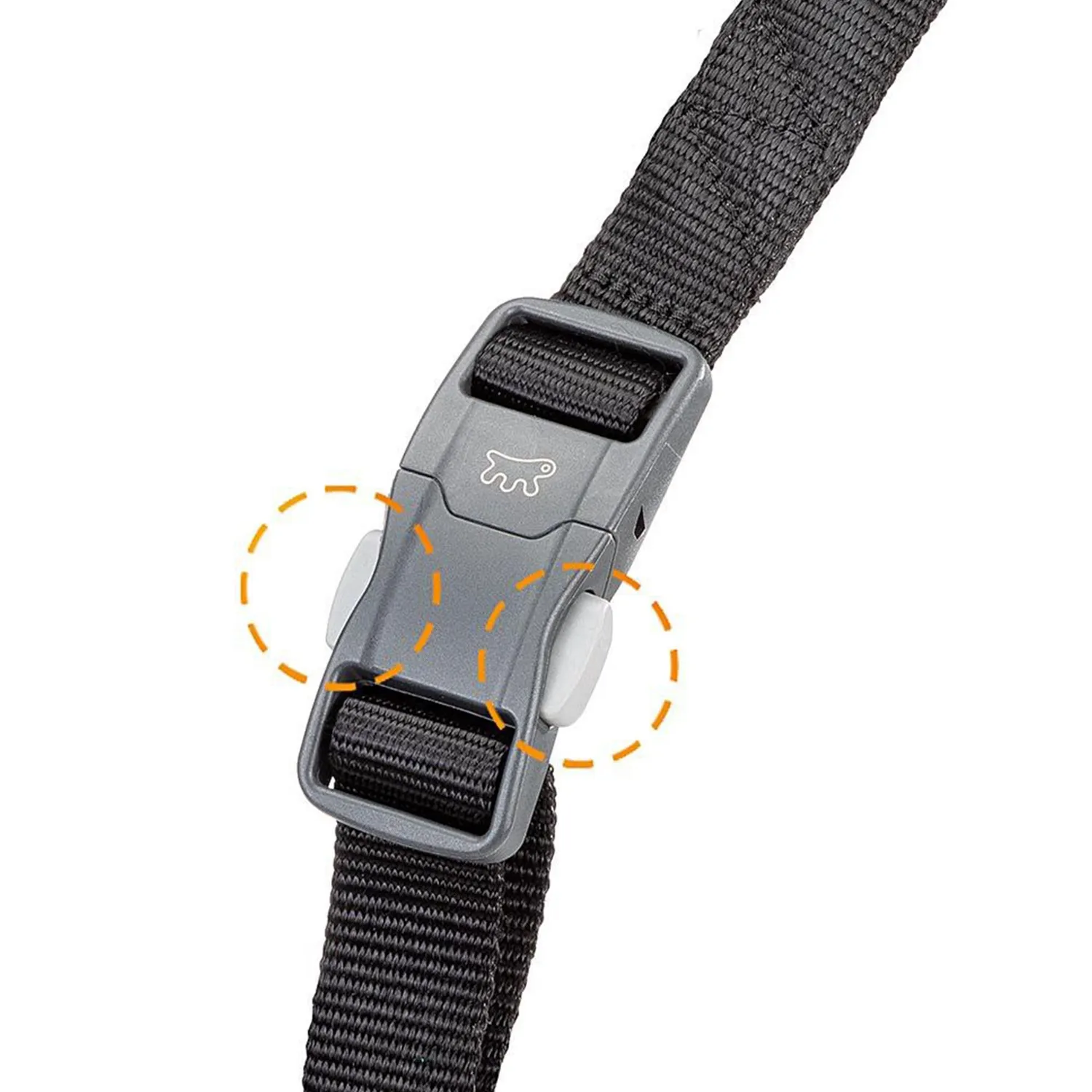 Pechera Perro Daytona Cross -Ml -Negro 4