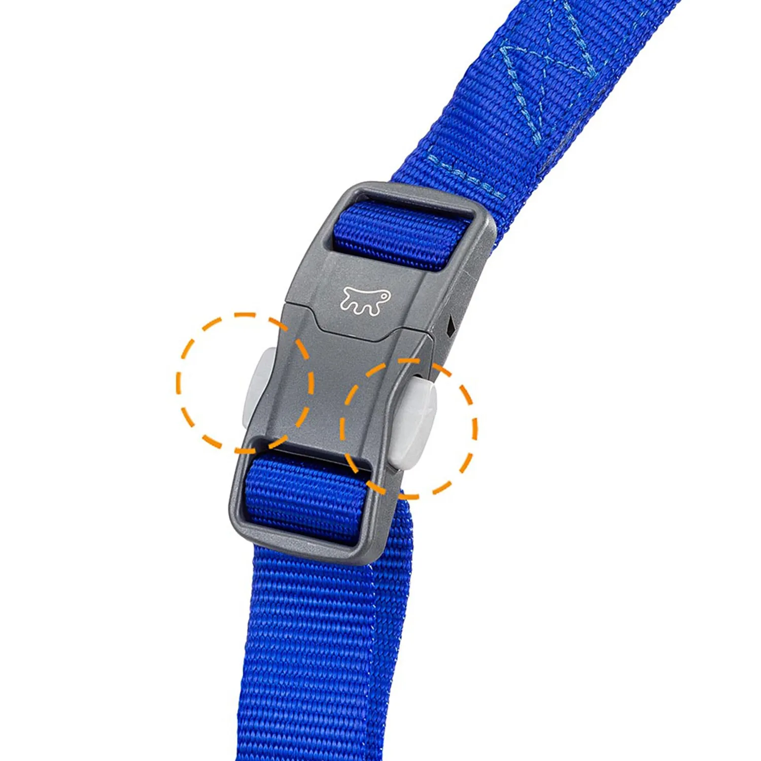 Pechera Perro Daytona Cross -Sm -Azul 4