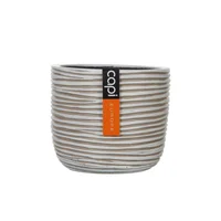 Matera Conic Round Rib 17 cm Marfil