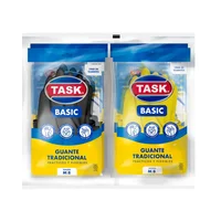 Set de 4 Guantes Tradicional Task Talla M