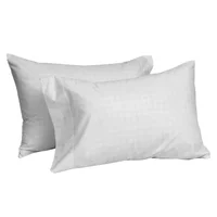 Set de 2 Fundas Almohada 50x75 cm 180 Hilos Carbono