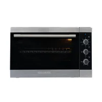 Horno de Empotrar Eléctrico 59 cm120 V Formato Compacto En Acero Inoxidable Negro