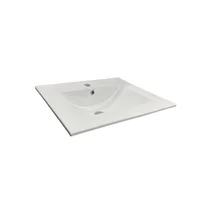 Lavamanos Incrustar Farzi Petit 50X40X19 Cm Placa Ceramica Blanco