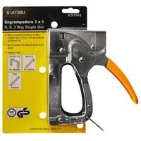 Pistola Grapadora Manual para Trabajo Pesado 3 En 1
