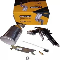 Pistola Pintar de Gravedad Profesional 400 ml Vaso Metalico