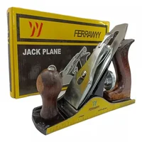 Cepilladora Manual para Madera con Base Estriada 4 Pulgadas Ferrawyy
