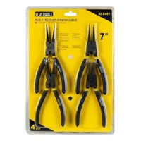 Juego de Alicates 4 Piezas para Anillos Pines de Retención 7" Uyustools