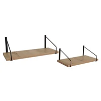 Set x 2 Repisas Veneto 34x12x16.6 cm
