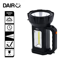 Linterna Recargable Y Solar Doble Iluminación