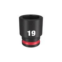 Dado de Impacto 6 Puntos Std 0.375 Pulgadas X 19 mm