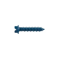 Tornillo para Concreto Azul 0.25 x 2-1.905cm