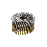 Clavo Anillo Cabeza Redonda Acero Inoxidable 304 de 6.35 x 0.23 cm