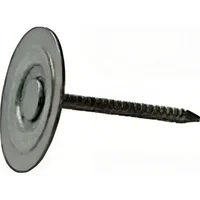 Clavo con Tapa Redonda Anillado 2.54 cm 250 Un