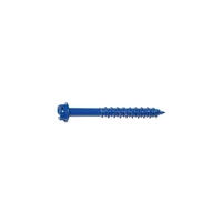 Tornillo Hexagonal de Ranura Azul 0.25x2-0.635cm