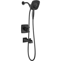 Set de Ducha Negro de Doble Función T17464-bl-