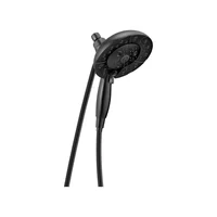 Regadera Negra Doble de Mano 2 En 1 58480-bl-p