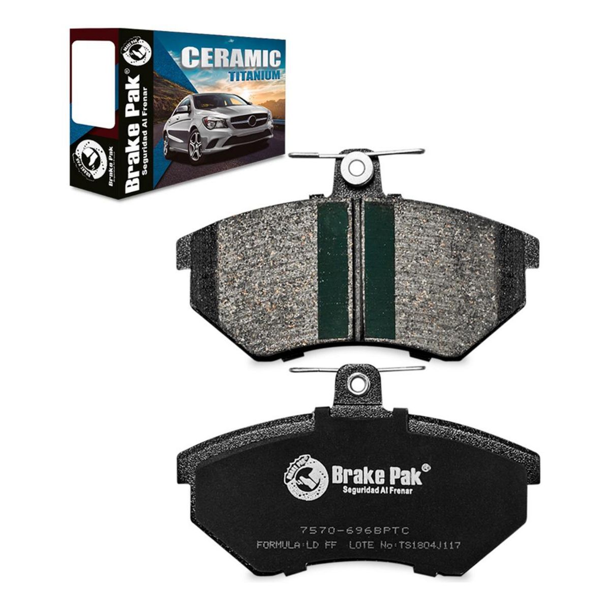 Pastillas de Frenos Brake Pak para Foton Mini Van V5 GENERICO ...